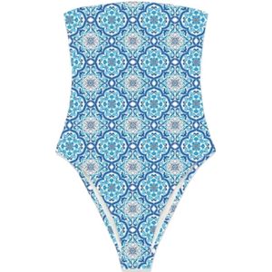 MC2 Saint Barth, Dames, Badkleding, Blauw, Maat: M