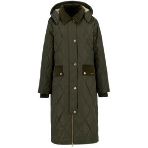 Barbour, Dames, Mantels, Groen, Maat: XS