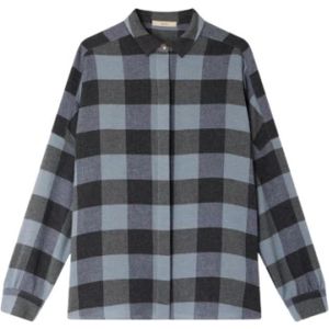 Sessun, Dames, Blouses & Shirts, Veelkleurig, Maat: L Wol,