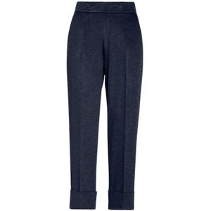 H2O, Dames, Broeken, Blauw, Maat: XL Leer,