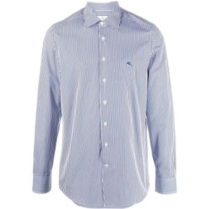 Etro, Heren, Overhemden, Blauw, Maat: S