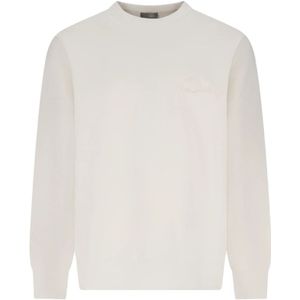 Dior, Heren, Sweatshirts & Hoodies, Wit, Maat: L