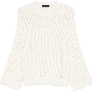 Fabiana Filippi, Dames, Truien, Beige, Maat: S Wol,