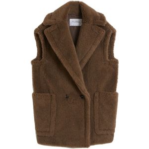 Max Mara, Dames, Jassen, Bruin, Maat: XS Wol,