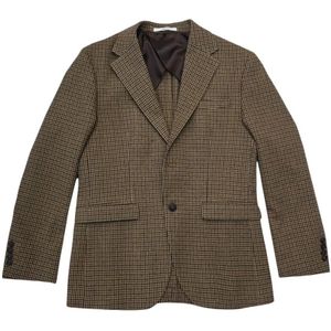 Selected Homme, Heren, Jassen, Bruin, Maat: M Wol,