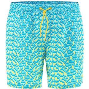 Guess, Heren, Badkleding, Veelkleurig, Maat: XL Poliester,