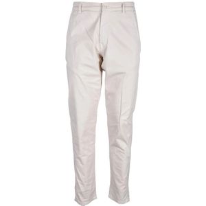 Aspesi, Heren, Broeken, Wit, Maat: S Katoen,