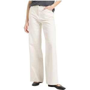 Lee, Dames, Jeans, Beige, Maat: W26 L31