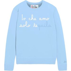 MC2 Saint Barth, Dames, Truien, Blauw, Maat: S