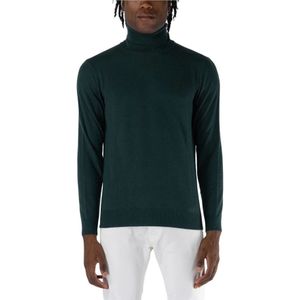 Kangra, Heren, Truien, Groen, Maat: XL Wol,