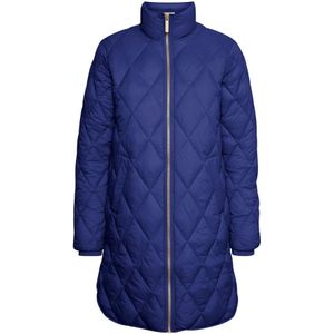 Part Two, Dames, Mantels, Blauw, Maat: XS Polyamide,