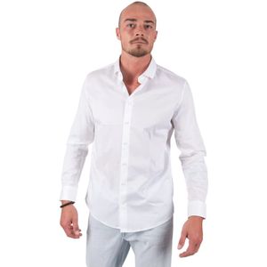 Drykorn, Heren, Overhemden, Wit, Maat: 5XL