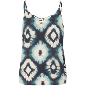 Cream - Mouwloze Top - Multicolor - Polyester