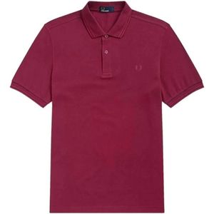 Fred Perry, Heren, Tops, Rood, Maat: XL Katoen,