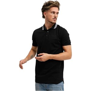 Iceberg, Heren, Tops, Zwart, Maat: XL Katoen,