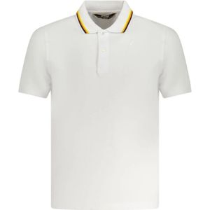 K-Way, Heren, Tops, Wit, Maat: L Katoen,