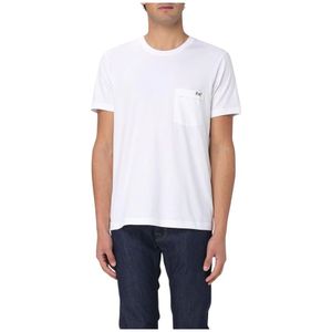 Fay, Heren, Tops, Wit, Maat: 2XL