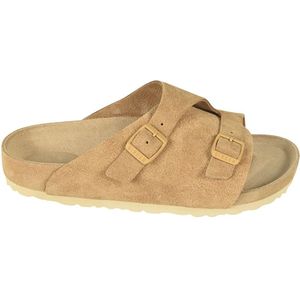 Birkenstock, unisex, Schoenen, Bruin, Maat: 43 EU Leer,