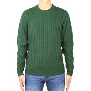 Sun68, Heren, Truien, Groen, Maat: XL