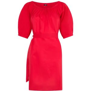 Liu Jo, Dames, Jurken, Rood, Maat: XS Katoen,