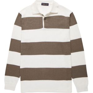 Brooks Brothers, Heren, Tops, Grijs, Maat: XL Katoen,