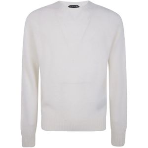 Tom Ford, Heren, Truien, Wit, Maat: M Kasjmier,