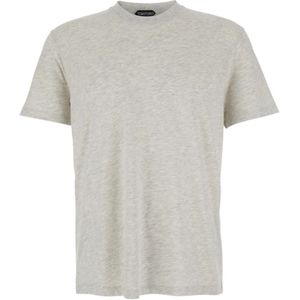 Tom Ford, Heren, Tops, Grijs, Maat: XL Katoen,