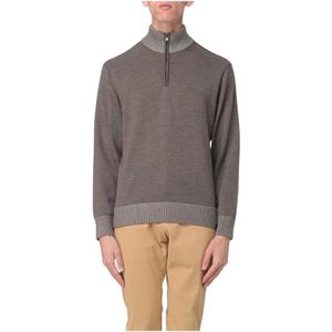 Paul & Shark, Heren, Truien, Bruin, Maat: 2XL