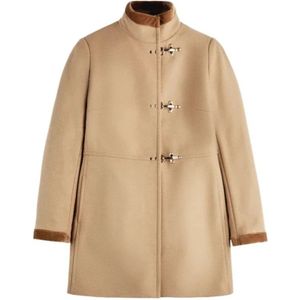 Fay, Dames, Jassen, Beige, Maat: S Wol,