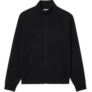 Lacoste, Heren, Sweatshirts & Hoodies, Zwart, Maat: S Katoen,