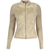 Guess - Fur Mix Zip FRNT Mila - Damesvest - Cardigan
