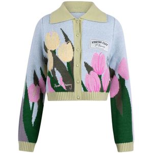 House of Sunny, Dames, Truien, Veelkleurig, Maat: S