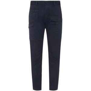 Dsquared2, Heren, Broeken, Blauw, Maat: XS Denim,