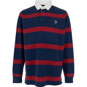 Polo Ralph Lauren - Sweatshirt - Indigo/Rood - Lange Mouw