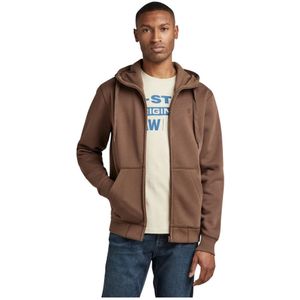 G-star, Heren, Sweatshirts & Hoodies, Bruin, Maat: S Denim,