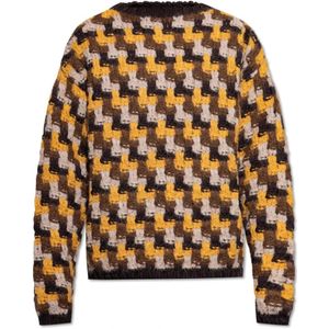 Moncler, Heren, Truien, Veelkleurig, Maat: M Wol,