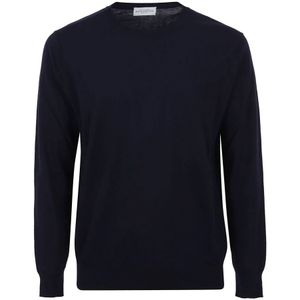 Ballantyne, Heren, Truien, Blauw, Maat: 2XL Katoen,