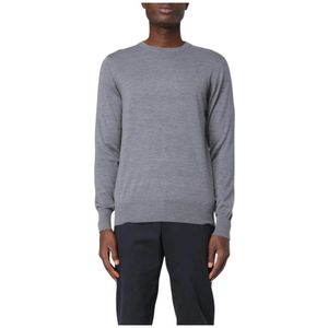 Aspesi, Heren, Truien, Grijs, Maat: XL Wol,