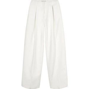 Blumarine, Dames, Broeken, Wit, Maat: 2XS