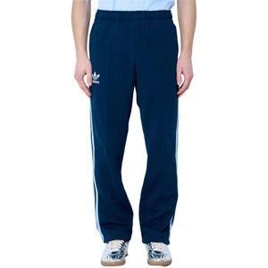 Adidas, Heren, Broeken, Blauw, Maat: XS Poliester,