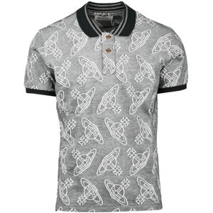 Vivienne Westwood, Heren, Tops, Grijs, Maat: M Katoen,