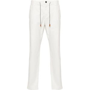 Eleventy, Heren, Broeken, Wit, Maat: W31 Katoen,