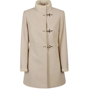 Fay, Dames, Mantels, Beige, Maat: L Wol,