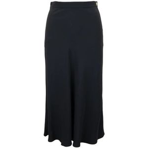 Elisabetta Franchi, Dames, Rokken, Zwart, Maat: S Viscose,