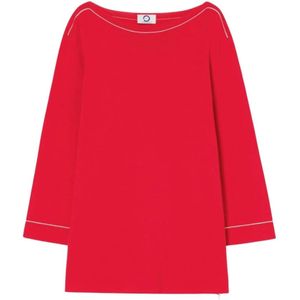 Marina Rinaldi, Dames, Truien, Rood, Maat: M Viscose,
