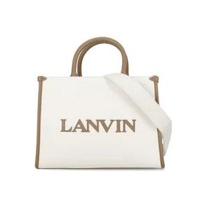 Lanvin Tote Bags , Beige , Dames , Maat: ONE Size