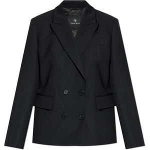 Anine Bing, Dames, Jassen, Zwart, Maat: M Wol,