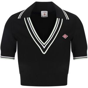 Casablanca, Dames, Truien, Zwart, Maat: XS Viscose,