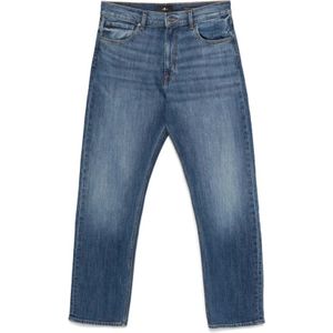 7 For All Mankind, Heren, Jeans, Blauw, Maat: W36