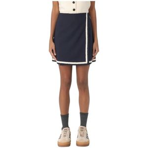 Msgm, Dames, Rokken, Blauw, Maat: XS